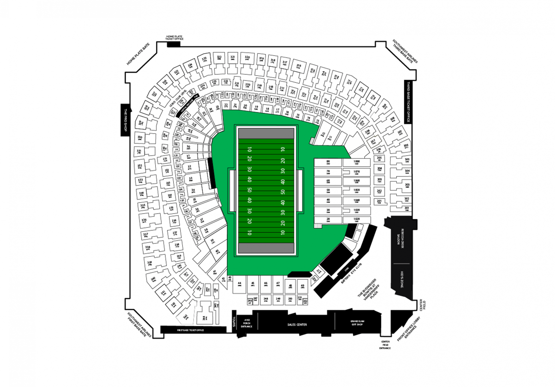 Stadium Map